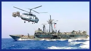 Захват российской морской пехотой фрегата ВМС США