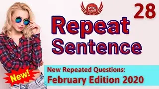 PTE Repeat Sentence practice with Answer | PTE Health 2021 | Part -3