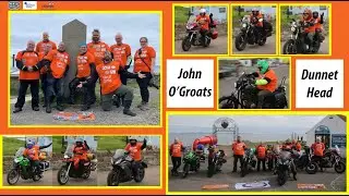 ROC: NC500 Scotland Charity Motorbike Tour: John O'Groats to Dunnet Head