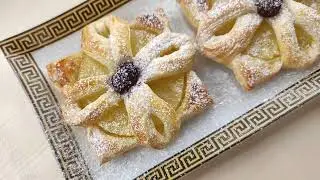 Слойки с ананасом