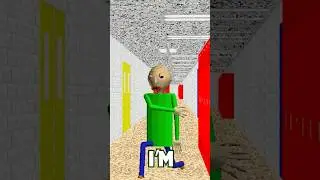 Baldi Goes Crazy. he said YOU SEE! #ytshort #ytshorts