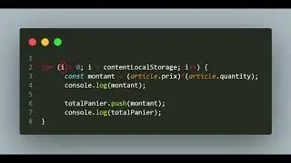 JavaScript : i is not defined 