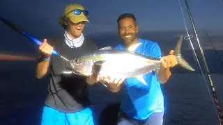 B's FIRST BLACKFIN TUNA (Catch, Clean & NO Cook Sushi & Sashimi)