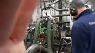 Testing a John Deere RG6081 on our engine test ECU
