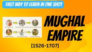 MUGHAL EMPIRE [1526-1707] in One shot
