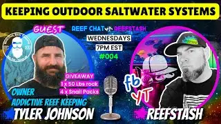 Keeping Outdoor Saltwater Systems with ARK’s Owner Tyler Johnson