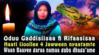 😭Oduu Gaddaa‼️Haati Jawween Nya*tamte Ijoolleeshee jiraachisuuf baatee nya*tamte😭CHRISTIAN MEDIA