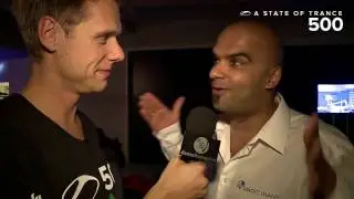 ASOT 500 Video Report - Armin van Buuren interviews in the Artist Lounge