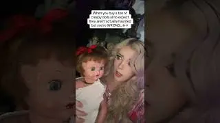 My Haunted Doll MOVED (caught on camera) 😳☕️ 