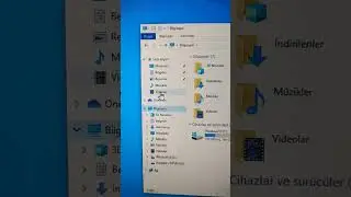 File explorer Left pane Folder settings