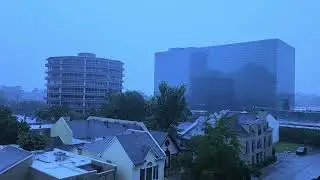 Relax With An Early Morning Shower In American Neighborhood