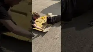 Готовим Scania к перетяжке. Новый сотрудник в деле😂