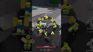 Selfie Emote Trolling 💀 The Strongest Battlegrounds #shorts #thestrongestbattlegrounds #roblox