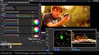 EDIUS 8.2 Tutorial -- PRIMARY COLOR CORRECTION
