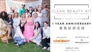 Clean Beauty Kit One Year Anniversary Brunch hosted by Clean Beauty Con - Presented by Immunocologie