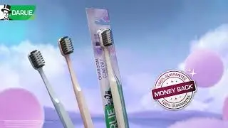 Lebih Selesa & Terjaga dengan Berus Gigi Darlie Charcoal Comfort Baharu