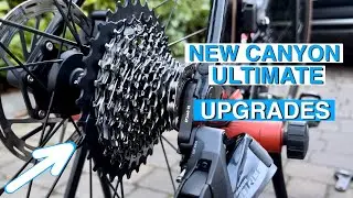 Canyon Ultimate CF SLX 8 (Laura’s upgrades)