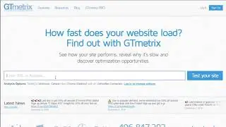 How fast does your website load? Find out with GTmetrix