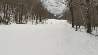 Addison bites it