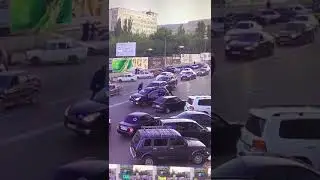 Махачкала Избиение водителя 07.10.2017