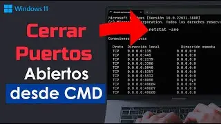 Cómo detectar y cerrar puertos en Windows #netstat #windows #microsoft