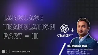 Language Translation Part   3