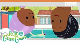A Big Splash! 🌊 | It's Time to Go Swimming | JoJo and Gran Gran Official