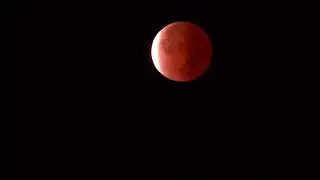 Blood Moon Lunar Eclipse 2021 - 3 minute Time-Lapse