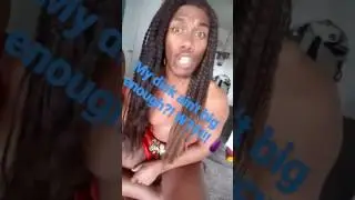 My dick ain't big enough?! WTF 