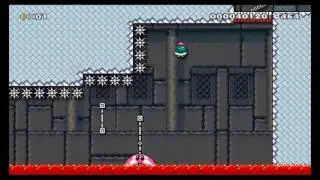 [Super Mario Maker] Tricky Mario: Val's Shellspace Speedrun in 37.660