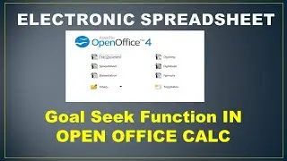 Goal Seek in Open Office Calc (CBSE IT-402)
