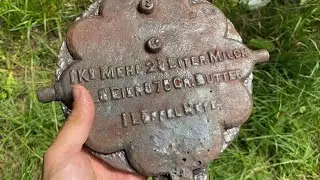 THE GERMANS HID IN THIS FOREST! WAR DIGGING! SUBTITLES!