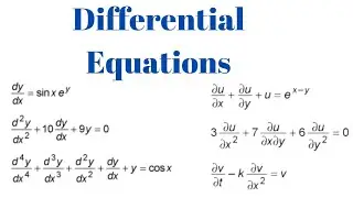 Differential Equations made simple and easy