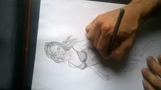 BAILARINA DESENHO SOMBREADO ECINHO FARIAS