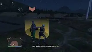 GTA Online: When you can't finish the job because your friend is AFK