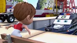 Row Row Row Your Boat   Speedies Car Cartoons   Videos for Kids