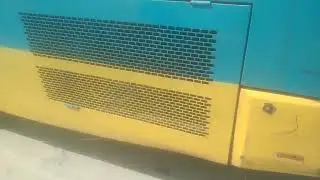 Daewoo bus - idle running