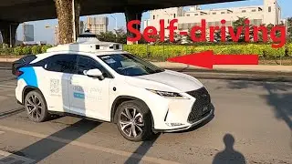 China's Early Self-driving Taxi: Guangzhou Test Version
