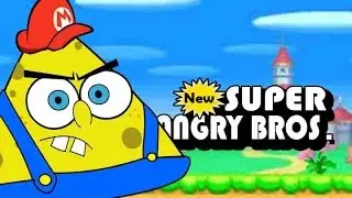 Angry spongebob mario land