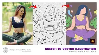 Sketch to Vector Illustration | Part 3