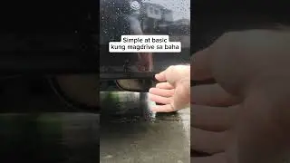 Kung magdrive kayo sa baha check nyo muna ito!!