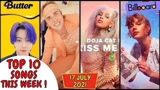 Billboard Top 10 This Week | (17 July, 2021), Billboard Hot 10 This Week, 