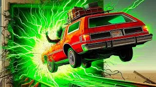 Jumping My Station Wagon Into A Huge Anomaly | Pacific Drive