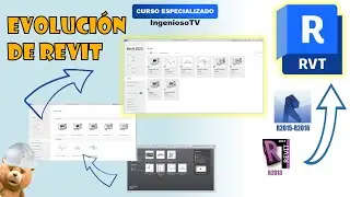 04. Evolución de la interfaz de REVIT| Curso Revit IngeniosoTV