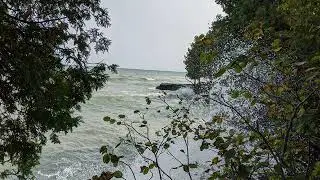 Waves at Cave Point County Park Door County, WI  White Noise Sleep
