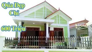 Mẫu Nhà Cấp 4 Mái Thái Đẹp Giá Rẻ Được Ưa Chuộng Nhất Hiện Nay