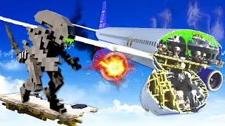 XENOMORPH CAUSES PLANE CRASH! (Teardown)
