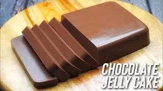 Chocolate Jelly Cake Recipe | No Bake Cake