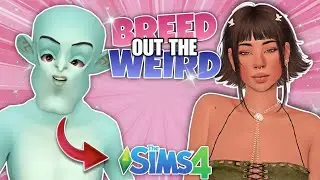 Breed Out The WEIRD!! Sims 4 CAS Challenge