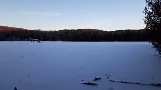 Lake ice snowmobiling report. Jan 1, 2024. AH, Ontario, Canada
